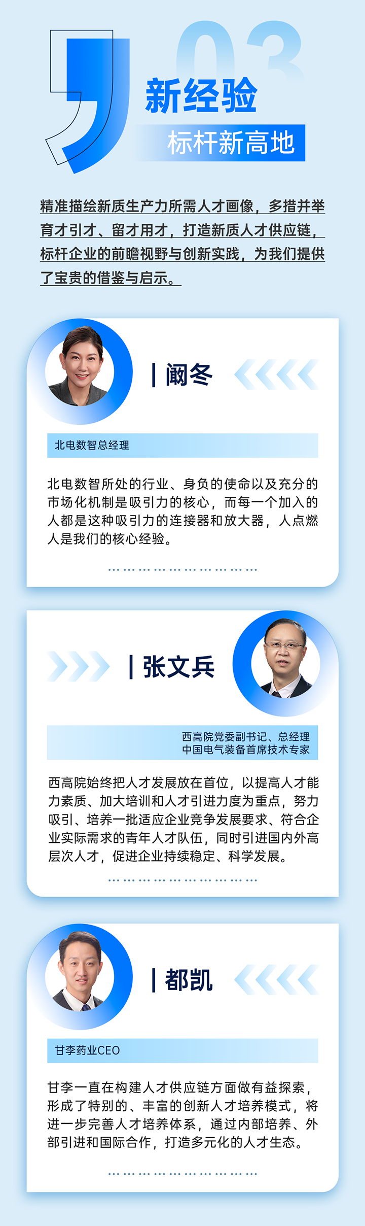 作为新质生产力领域代表的央国企、科研院所、标杆民营企业及人力资源服务业如何加快构建新质生产力人才供应链